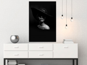 Tablou - Mysterious Woman (1 Part) Vertical - Img 1