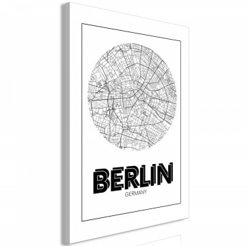 Tablou - Retro Berlin (1 Part) Vertical - Img 1