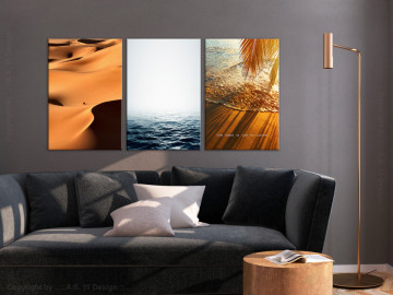 Tablou - Sand and Water (3 Parts) - Img 2