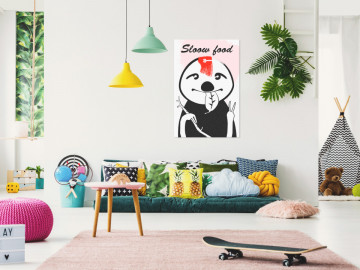 Tablou - Sloth Trendsetter (1 Part) Vertical - Img 1