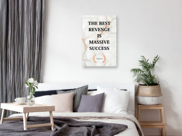 Tablou - The Best Revenge Is Massive Success (1 Part) Vertical - Img 1