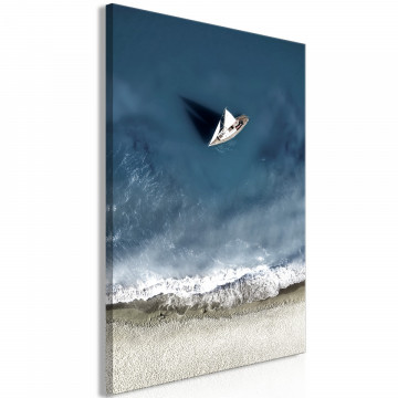 Tablou - Yacht at Sea (1 Part) Wide - Img 1