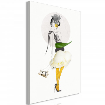 Tablou - Yellow Stocking (1 Part) Vertical - Img 2