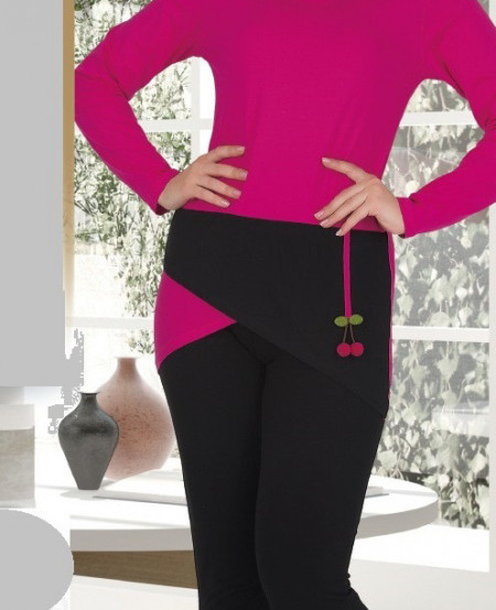 Compleu dama sport din bumbac - Masuri M; L; XL - Img 2