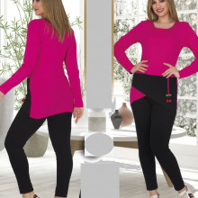 Compleu dama sport din bumbac - Masuri M; L; XL