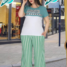 Compleu dama - bluza si pantalon - masura mare, bluza si pantaloni pentru masura 46.48.50