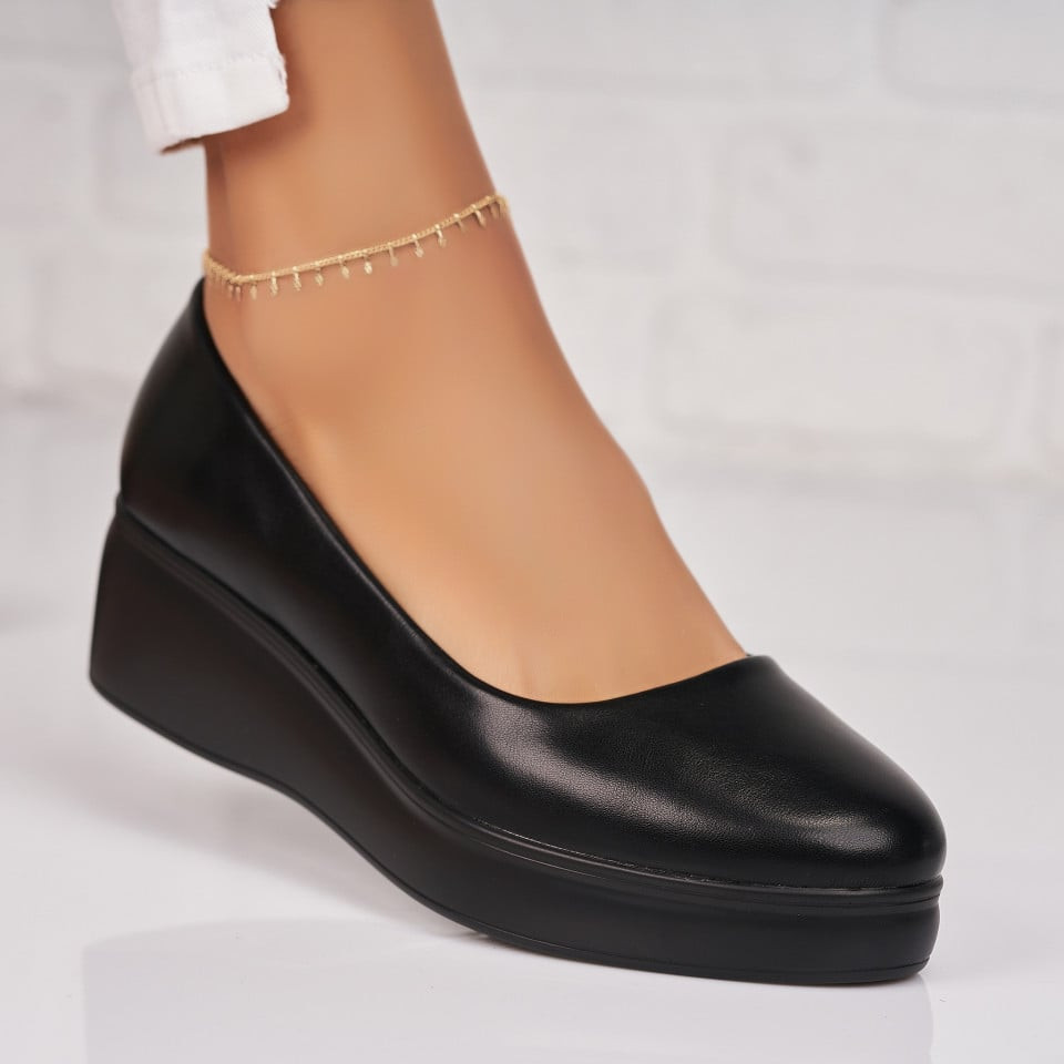 Дамски Ежедневни Обувки Екологична Кожа Черно Penny A4408