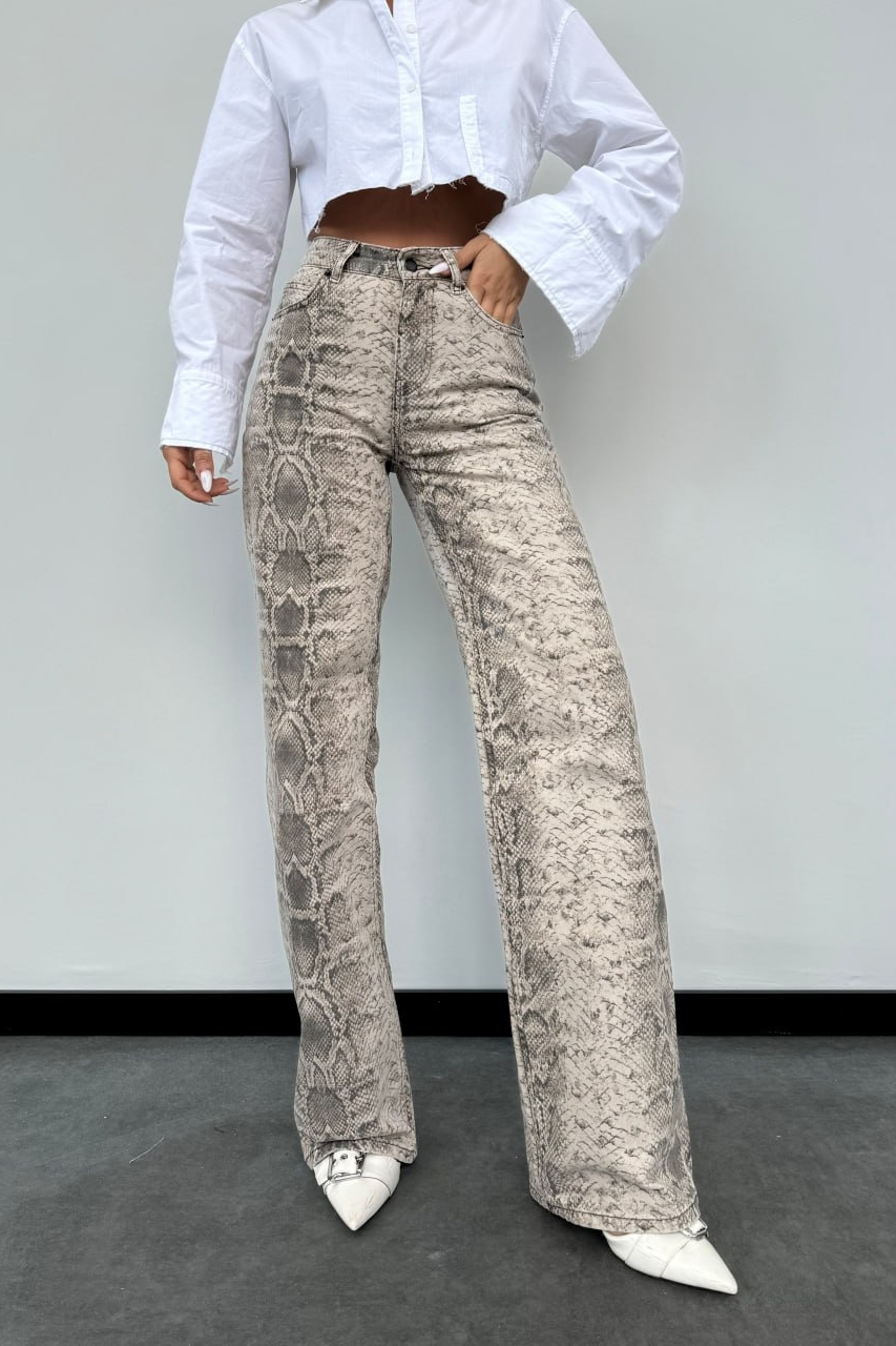 Стандартни дънки Животински печат (Animal Print) Siena