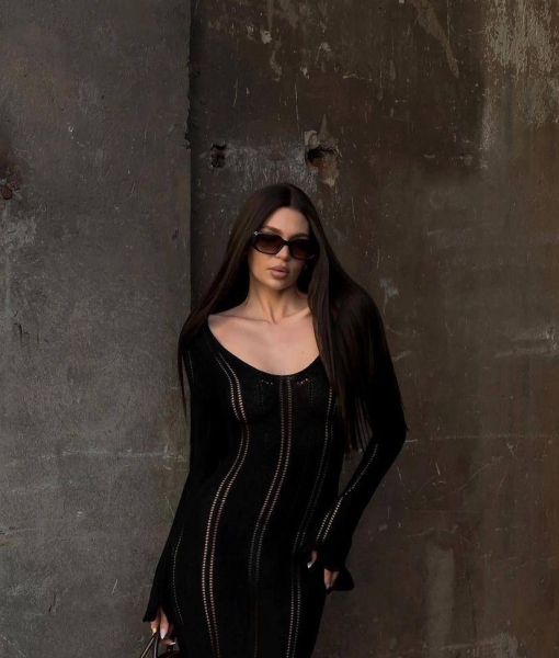 Плажни рокли Черно Mayte - Img 2