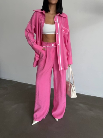 Дамски костюми Розов Ariana