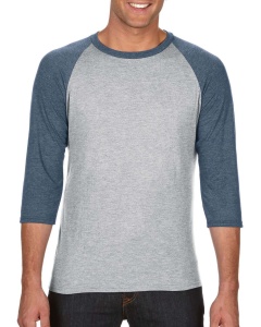 Bluza ADULT TRI-BLEND ¾ SLEEVE RAGLAN TEE - Img 10