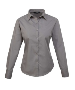 Camasa WOMEN'S LONG SLEEVE POPLIN BLOUSE - Img 6