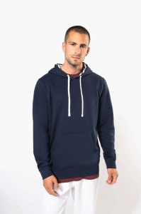 Hanorac UNISEX CONTRAST PATTERNED HOODED SWEATSHIRT - Img 2