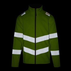 HI-VIS PRO CONTRACT ABLAZE 2 LAYER SOFTSHELL JACKET (CLASS 3) - Img 7