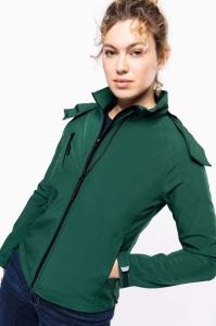 Jacheta LADIES' DETACHABLE HOODED SOFTSHELL JACKET - Img 2