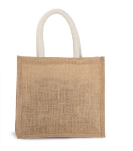 JUTE CANVAS TOTE - MEDIUM - Img 5