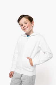 KIDS FULL ZIP HOODED SWEATSHIRT - Img 2