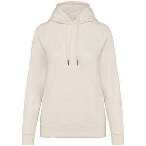 LADIES' ECO-FRIENDLY RAGLAN HOODED SWEATSHIRT