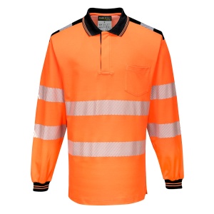 PW3 Hi-Vis Tricou Polo L/S