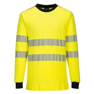 PW3 Modaflame Knit Hi-Vis FR Long Sleeve T-Shirt