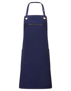 Sort ‘BARLEY’ CONTRAST STITCH SUSTAINABLE BIB APRON - Img 4