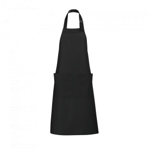Sort SOL'S GALA - LONG APRON WITH POCKETS