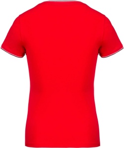 Tricou LADIES' PIQUÉ KNIT V-NECK T-SHIRT - Img 8