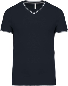 Tricou MEN'S PIQUÉ KNIT V-NECK T-SHIRT - Img 5