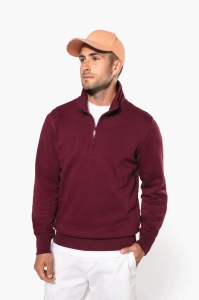 Bluza cu fermoar ZIPPED NECK SWEATSHIRT - Img 2