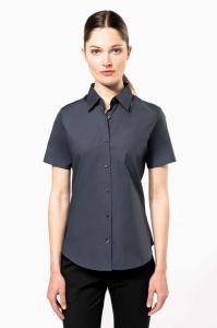 Camasa LADIES' SHORT-SLEEVED COTTON/ELASTANE SHIRT - Img 3