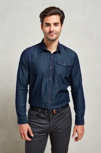 Camasa MEN’S JEANS STITCH DENIM SHIRT - Img 3