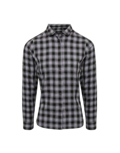 Camasa 'MULLIGAN' CHECK - WOMEN'S LONG SLEEVE COTTON SHIRT - Img 5