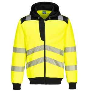 Hanorac cu fermoar PW3 Hi-Vis - Img 1