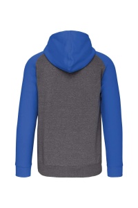 Hanorac Sport UNISEX TWO-TONE ZIPPED HOODED FLEECE JACKET - Img 9
