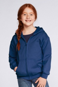 HEAVY BLEND™ YOUTH FULL ZIP HOODED SWEATSHIRT - Img 3