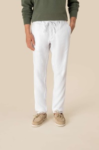 Pantaloni bărbați eco-friendly din in, efect washed - Img 2