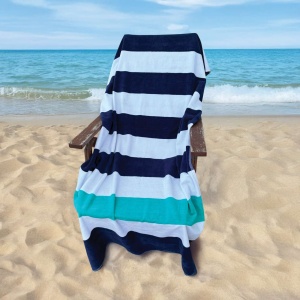 Prosop OLIMA „NAUTICAL STRIPE” BEACH VELOUR TOWEL
