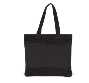 SHOPPING BAG IN COTTON AND WOVEN JUTE THREADS - Img 3