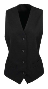 Sort WOMEN'S LINED POLYESTER WAISTCOAT