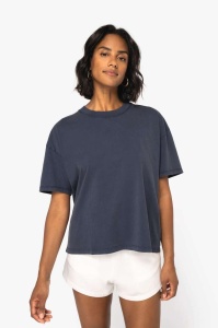 Tricou LADIES’ OVERSIZE WASHED EFFECT T-SHIRT - Img 3