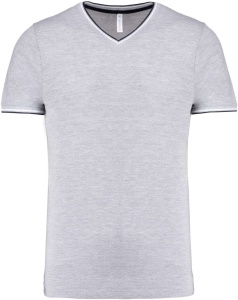 Tricou MEN'S PIQUÉ KNIT V-NECK T-SHIRT