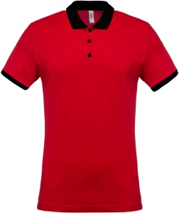 Tricou Polo MEN'S TWO-TONE PIQUÉ POLO SHIRT - Img 4