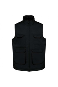 Vesta UNISEX PADDED MULTI-POCKET POLYCOTTON VEST - Img 1