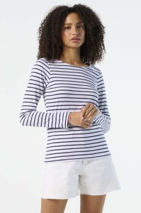 Bluza SOL'S MARINE WOMEN - LONG SLEEVE STRIPED T-SHIRT - Img 2