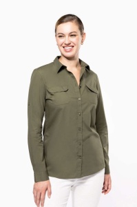 Camasa LADIES' LONG-SLEEVED SAFARI SHIRT - Img 3