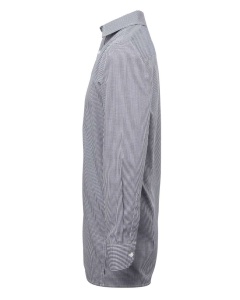 Camasa MEN'S LONG SLEEVE GINGHAM COTTON MICROCHECK SHIRT - Img 9