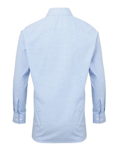 Camasa MEN'S LONG SLEEVE GINGHAM COTTON MICROCHECK SHIRT - Img 13