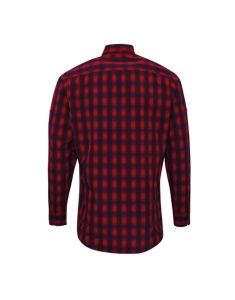 Camasa 'MULLIGAN' CHECK - MEN'S LONG SLEEVE COTTON SHIRT - Img 10