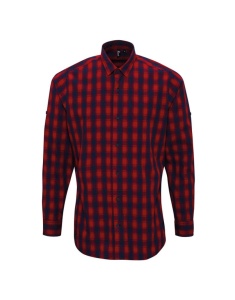 Camasa 'MULLIGAN' CHECK - MEN'S LONG SLEEVE COTTON SHIRT - Img 4