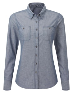 Camasa WOMEN'S ORGANIC CHAMBRAY FAIRTRADE SHIRT
